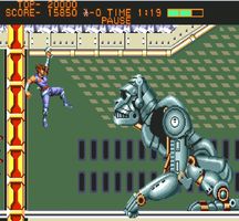 Strider sur Sega Megadrive